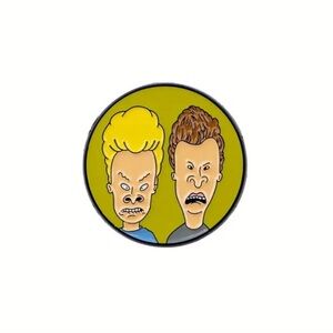 Beavis and Butthead enamel pin